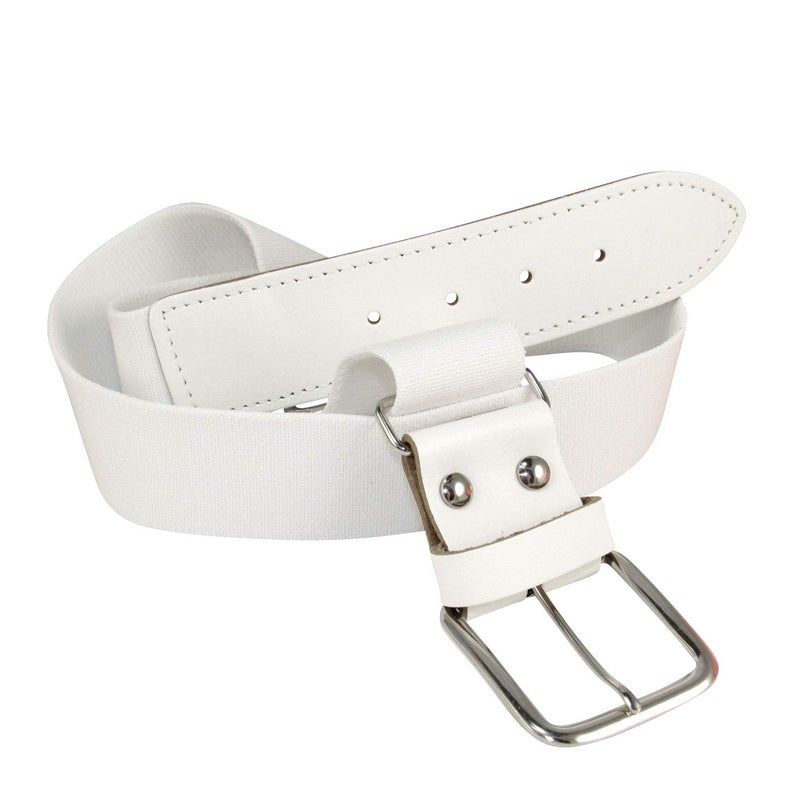 TCK Softball Baseball Belt (Youth, White) - Image 1